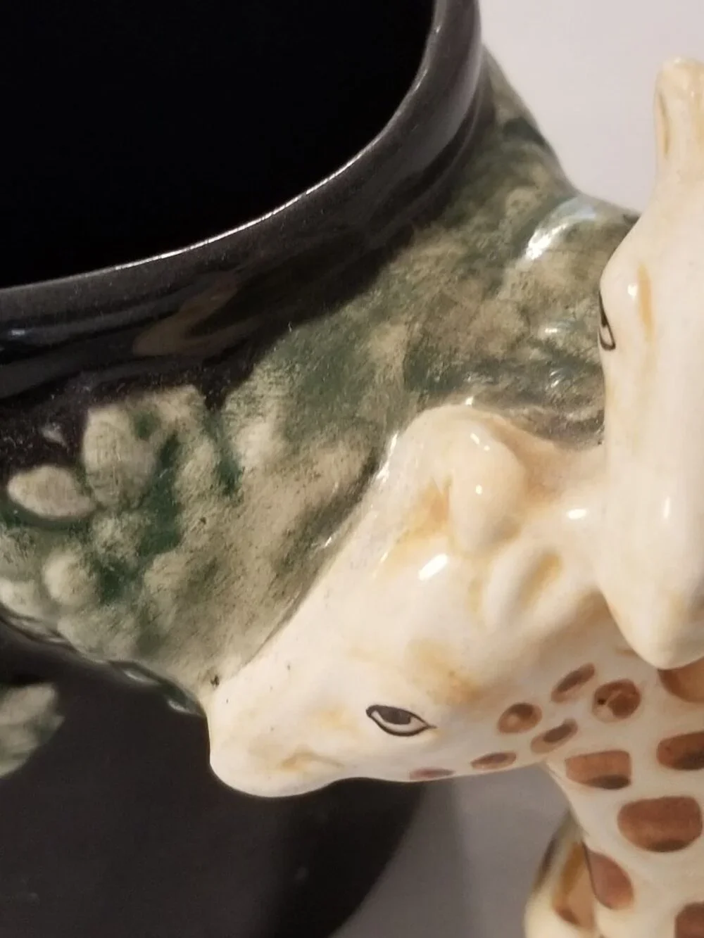 Vintage Giraffe Heads & Neck Cup Handle - Mug / Cup - 1992 - Bergschrund Seattle